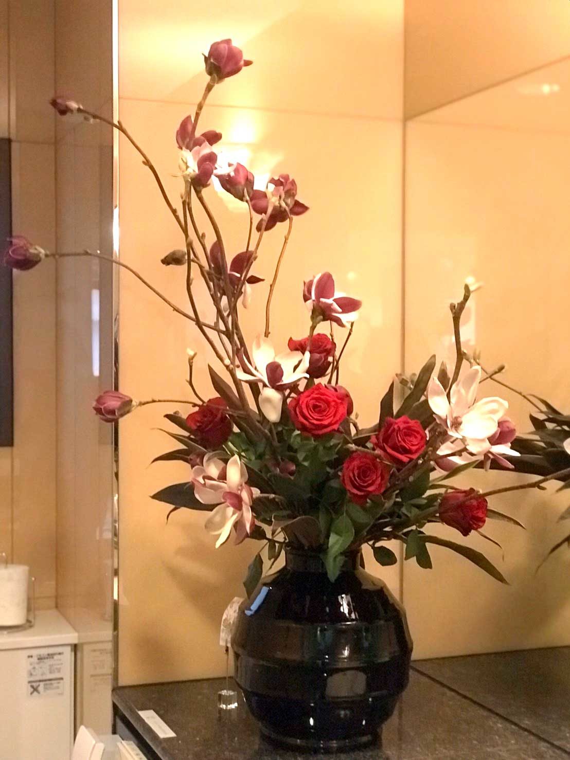 アトリエ1019、お花㉒、木蓮、薔薇、ドラセ